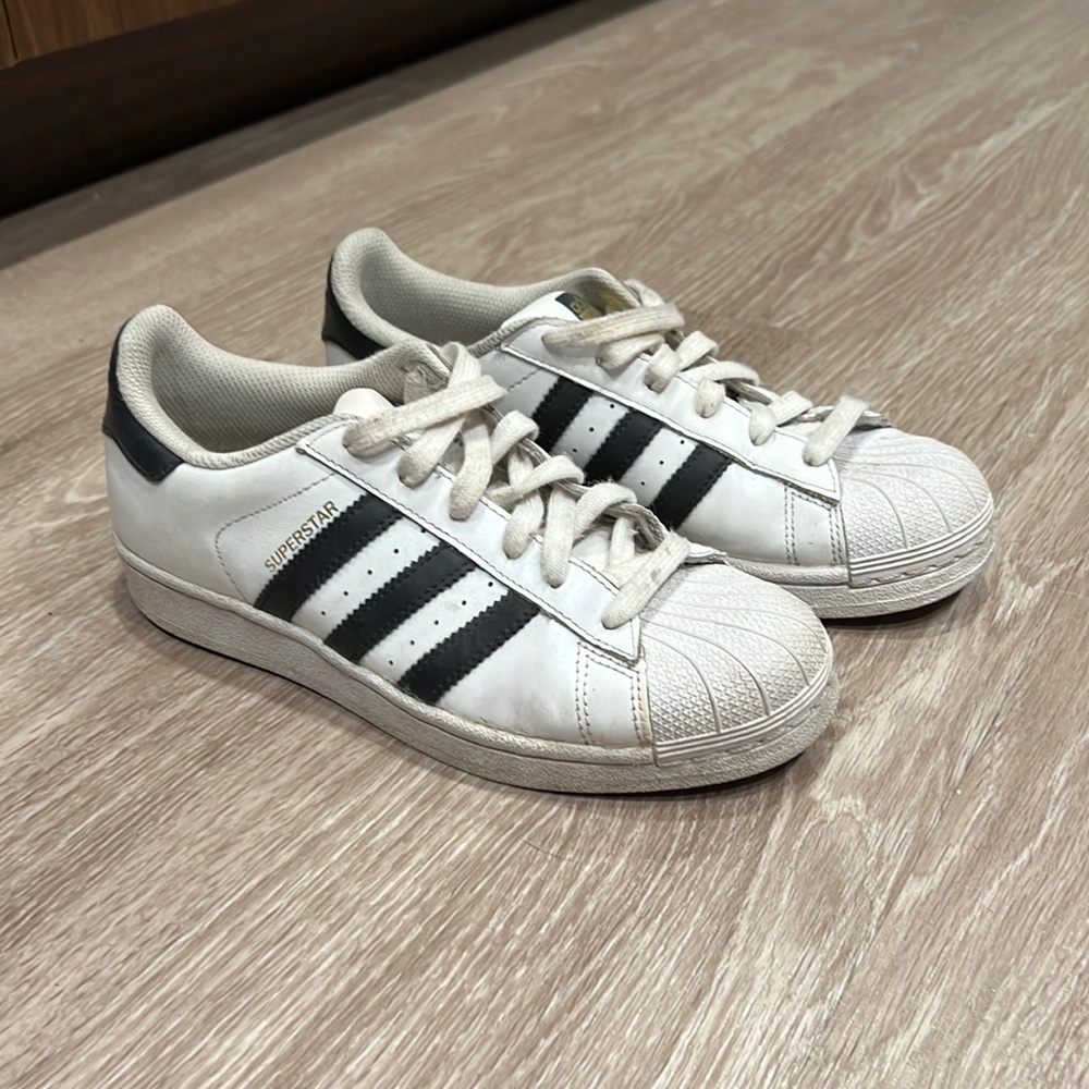 Adidas Three Stripe Superstar Sneakers